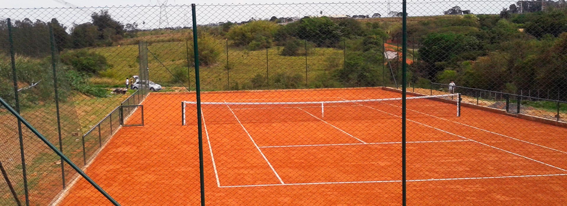 Reforma de quadras esportivas