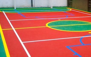 Piso para quadra Poliesportiva 3
