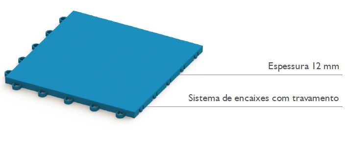 Plast Sport - Piso modular para quadras