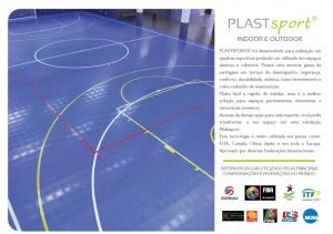 Plast Sport - Piso modular para quadras