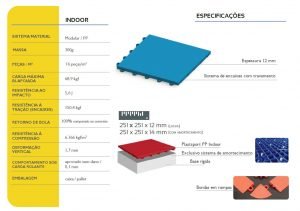 Plast Sport - Piso modular para quadras